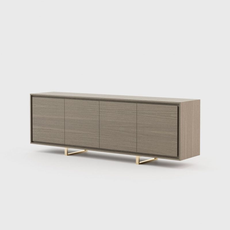 STRIKE Sideboardχειροποίητος μπουφές με ξύλο και μέταλλο