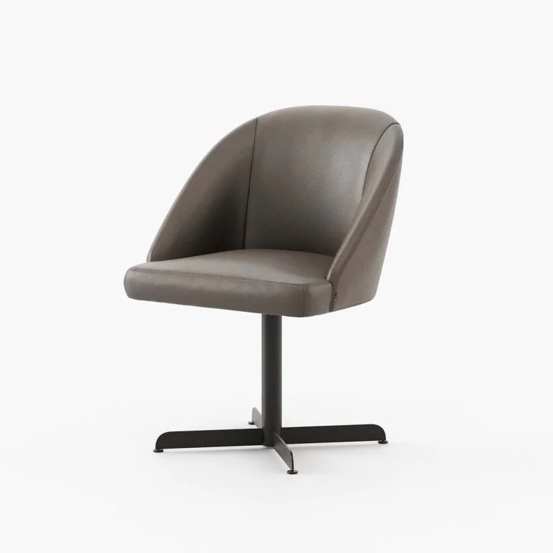 LOREN Office Chairκαρέκλα γραφείου με μεταλλική βάση