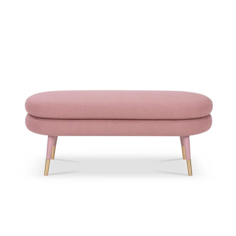 καμπυλωτό ροζ σκαμπό