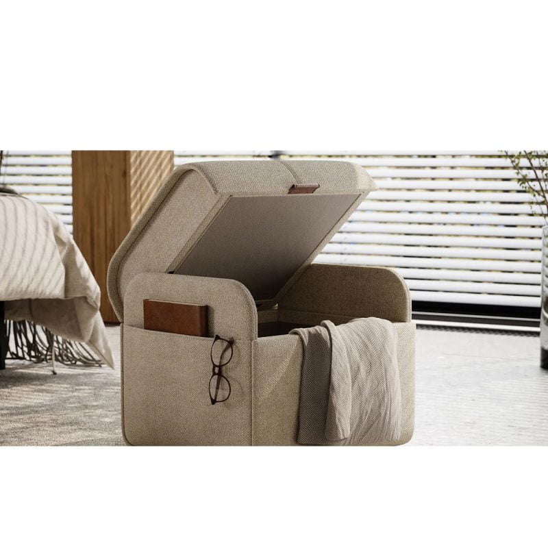 σκαμπό με αποθηκευτικό χώρο