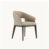 dining chair with curved back