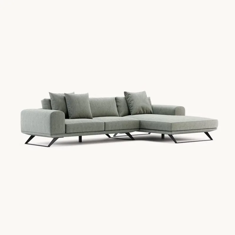 ANISTON Corner sofaγωνιακός καναπές για στιγμές χαλάρωσης