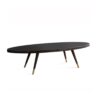 οβάλ coffee table
