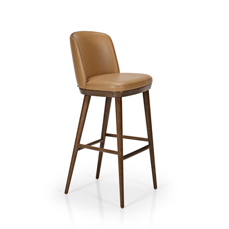 AMARA Σκαμπό μπαρδερμάτινο σκαμπό μπαρ